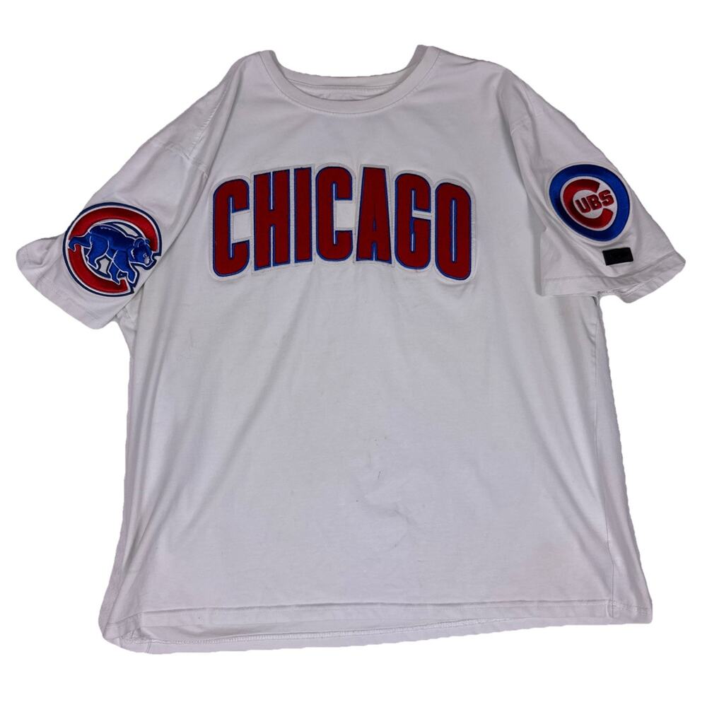 Chicago Cubs Pro Standard Patch White T-Shirt- Great Condition Men’s Size XL